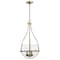 Nuvo Amado 3-Light Pendant 14 in. Vintage Brass Clear Glass 60/7818 - alternate 4